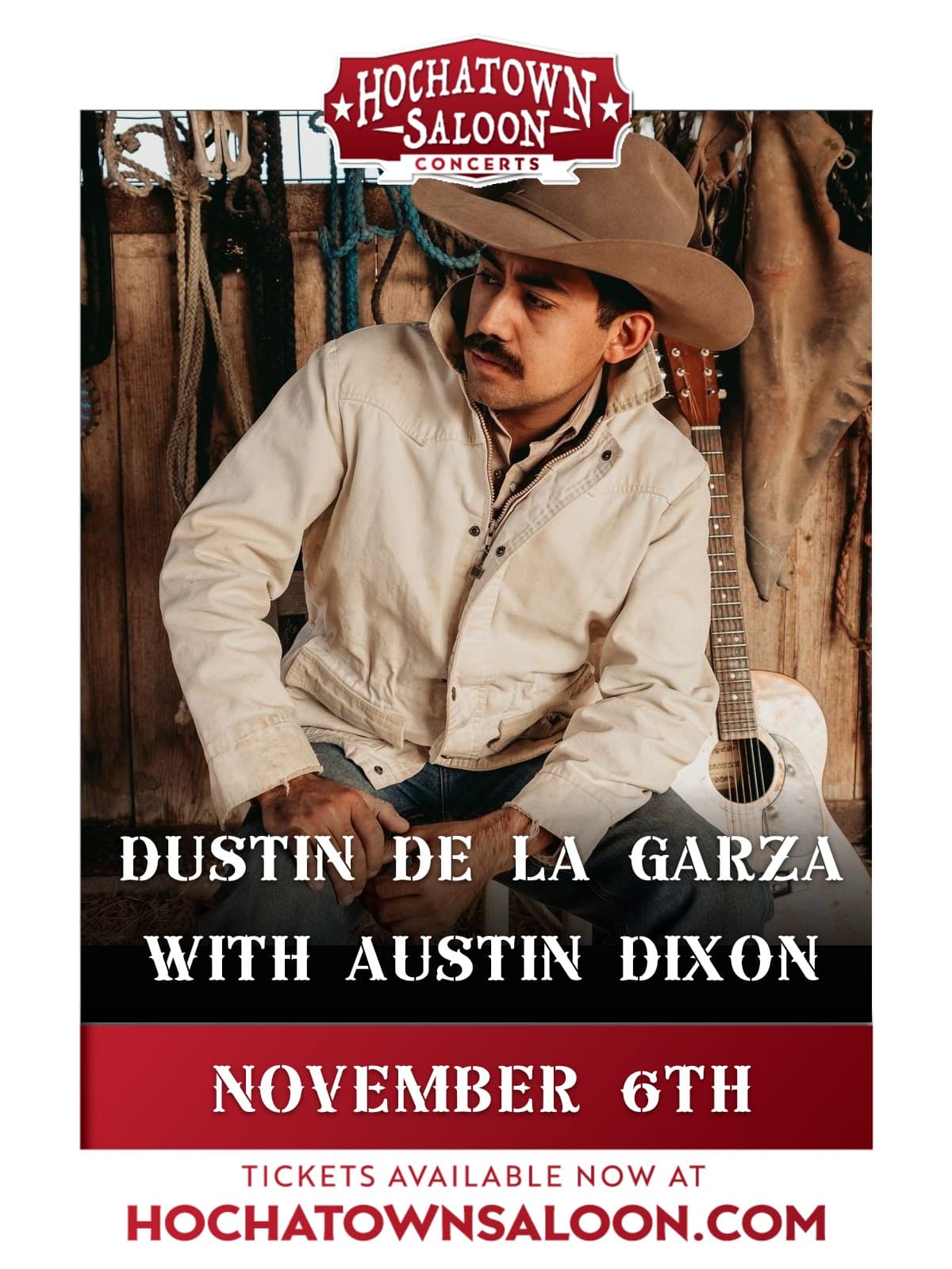 Dustin de la Garza with Austin Dixon